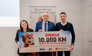 Lino realizirao donaciju u vrijednosti 10.000 KM za podršku Roditeljskim kućama u Sarajevu i Tuzli