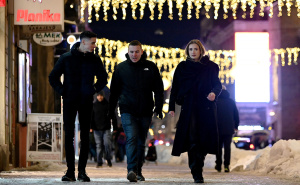 Snijeg, led i minusi: Večernja šetnja Sarajevom na -10 °C