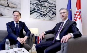 Mark Rutte posjetio Hrvatsku: S Plenkovićem obišao Rafale i Bayraktare