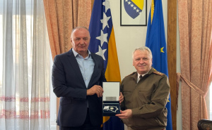 Helez primio u oproštajnu posjetu komandanta EUFOR-a Mariana Barbua: "Ostavio značajan trag"