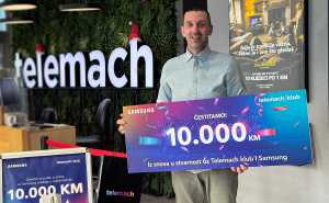 Završena nagradna igra 'Iz snova u stvarnost uz Telemach klub i Samsung'