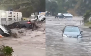 Australija opet pod vodom: Automobili završili u moru, hiljade ljudi bez struje