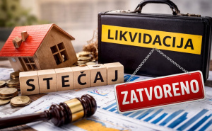 Pad kompanija u BiH: U Sarajevu i Mostaru najviše ugašenih firmi