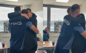 "Ti si sada naš": Džeko, Muslić i Katić u emotivnom zagrljaju, bosanski trojac spreman za Schalke