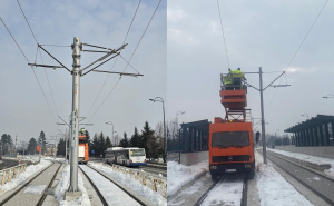 "Nema stajanja": Nastavljaju se radovi na pruzi prema Hrasnici, postavlja se kontaktna žica
