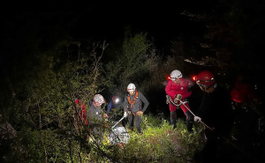 Akcija spašavnaja u ranim jutarnjim satima: Tri osobe sletjele s puta na Igmanu zbog snijega