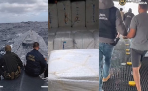 Rekordna zapljena: Portugalska policija presrela "narkopodmornicu" s gotovo devet tona kokaina