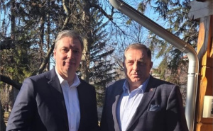 Dodik održao sastanak sa Vučićem: Smatra da je "srušen ustavni poredak BiH"