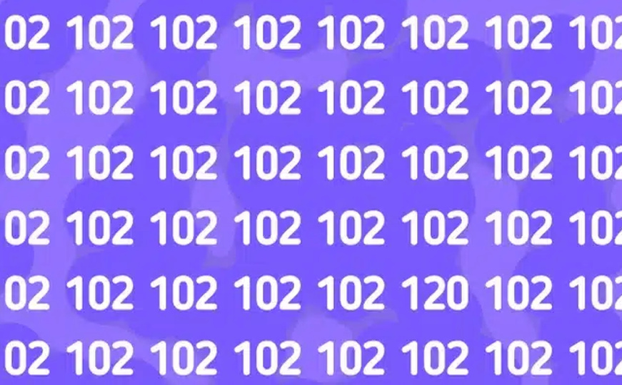 Samo za osobe sa visokim IQ-om: Pronađite drugačiji broj za manje od deset sekundi