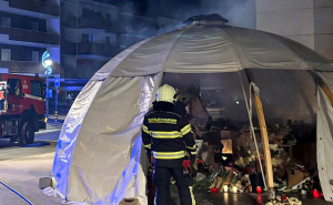 Crans-Montana: Izgorio spomenik posvećen žrtvama požara u švicarskom klubu