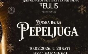 Prvi put u Sarajevu: "Pepeljuga - Zimska bajka" ukrajinskog teatra Teulis večeras na sceni BKC-a