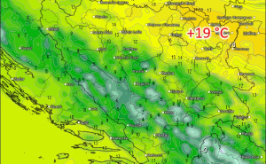 BH Meteo najavio toplije vrijeme uz kišu i pljuskove, temperature i do 19°C: Za vikend novi preokret