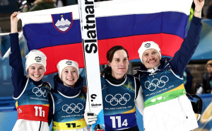 Slovenija slavi: Porodica Prevc ih odvela do prvog zlata na ZOI-u