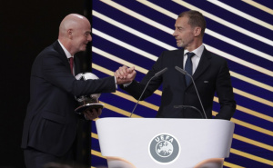Čeferin i Infantino pozdravili kraj Superlige: "Fudbal je pobijedio"