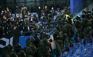 Napeto na Grbavici: Sokolovi provocirali Manijake, policija spriječila incident