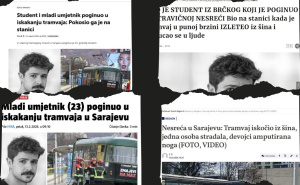 Tragedija u Sarajevu: Pogledajte kako su regionalni mediji izvijestili o kobnoj tramvajskoj nesreći