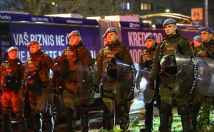 Jake policijske snage na Skenderiji: Došlo do manjeg naguravanja tokom protesta