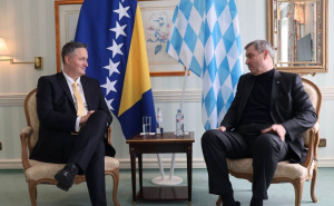 Bećirović se sastao sa premijerom Bavarske: Cilj je unaprijediti saradnju i povezanost