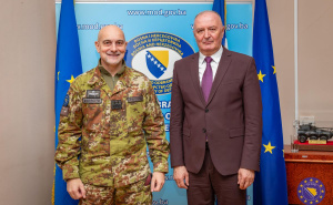 Komandant EUFOR-a se sastao sa Helezom i pomoćnicima: "Zajednički cilj je EU i NATO"