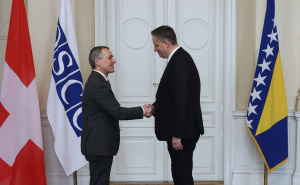 Denis Bećirović sa švicarskim ministrom vanjskih poslova: Ključ jačanje demokratije u BIH"