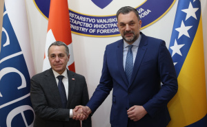 Sastanak Konakovića i Cassisa: "Europski put BiH ključan za ekonomsku stabilnost"