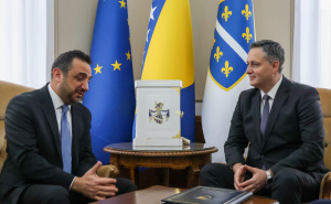 Denis Bećirović sa ambasadorom Turske u BiH:  Razvoj saradnje i ekonomskih odnosa