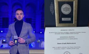 Damir Mahmutović, dvostruki dobitnik Srebrene značke UNSA: "Promjene počinju od pojedinaca"