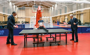 Vučić ne prestaje šokirati javnost: Objavio kako igra stoni tenis u Kazahstanu