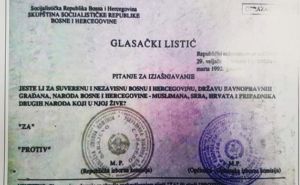 Zašto slavimo 1. mart - Dan nezavisnosti? Podsjetnik šta se desilo 1992. i kako je prošao referendum