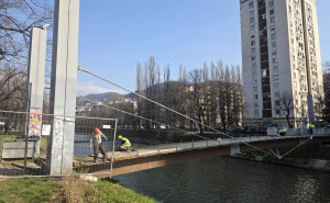 Projekat vrijedan oko 300.000 KM: Počela rekonstrukcija mosta "Ars Aevi"