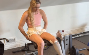 Nevjerovatna Lindsey Vonn: Samo 25 dana nakon teške povrede već trenira u teretani