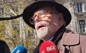 Branimir Karanović na protestu u Sarajevu: "Sve ovo je posljedica nebrige i bahatosti vlasti"