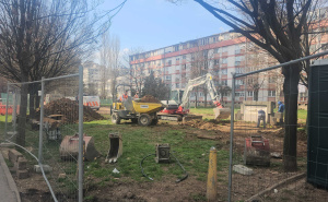 Novo zeleno srce naselja: Počela izgradnja parka na Trgu heroja u Novom Sarajevu