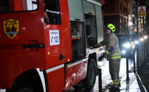 Požar na brdu Žuč, vatrogasci na terenu