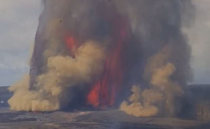 Snažna erupcija vulkana na Havajima: Fontane lave dosežu visinu nebodera