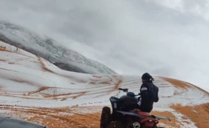 Nevjerovatni prizori iz pustinje: Sahara prekrivena snijegom