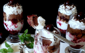 Švarcvald u čaši: Kremasti desert sa višnjama i čokoladom za zasladiti se poslije iftara