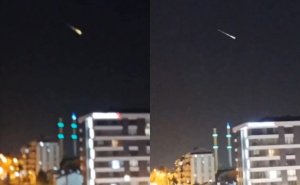 Rijetki meteor viđen u Turskoj: Svjetlucava vatrena kugla prešla nebo 400 km