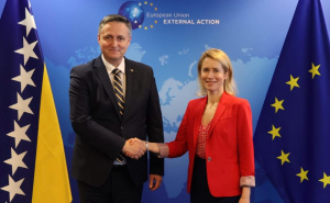 Bećirović u diplomatskoj misiji: Razgovarao sa šeficom europske diplomatije Kajom Kallas
