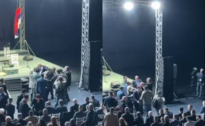 Incident u Istočnom Sarajevu: Darko Babalj (SDS) napao redara, pogledajte snimak tučnjave