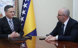 SAD uz BiH: Južna gasna interkonekcija u fokusu razgovora Bećirovića i Ginkela