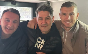 "Za život cijeli": Omer Joldić, Bulend Biščević i Edin Džeko družili se u Sarajevu