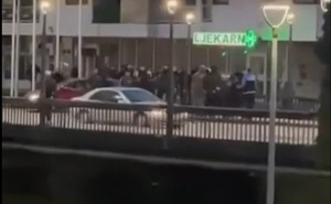 Jake policijske snage na terenu: Pogledajte video sukoba u Stocu