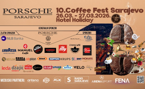 Sarajevo ponovo postaje centar ljubitelja kafe – stiže jubilarni 10. Porsche Sarajevo Coffee Fest