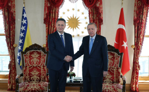 Denis Bećirović u Turskoj: Danas se sastaje sa predsjednikom Erdoganom
