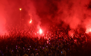 Manijaci pozvali navijače na zajedničko slavlje ispred Vječne vatre: Okupljanje na Grbavici