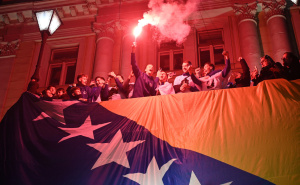 Uživo | Doček ispred Vječne vatre: Završeno zajedničko slavlje navijača i Zmajeva