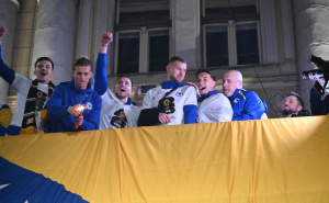 Ako ste propustili: Slavlje širom BiH nakon pobjede Zmajeva, sjajan doček ispred Vječne vatre