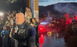 Mostarci priredili fantastičan doček Sergeju Barbarezu ispod Starog mosta