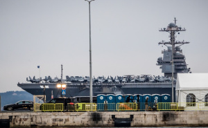 Najveći brod američke ratne mornarice prvi put se oglasio nakon što je napustio Split